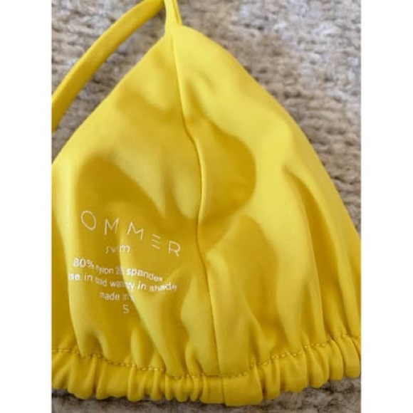Sommer swim bikini in yellow mustard size XS. Capri top and Rio bottom - Picture 3 of 5